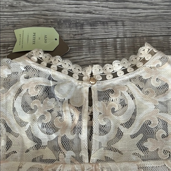 HD in Paris Cream Lace Blouse - Picture 6 of 9